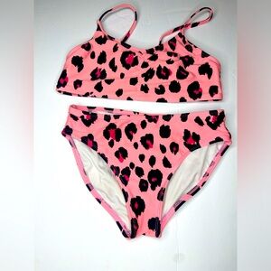 Swimsuit XL 14/16 Art Class Pink Leopard